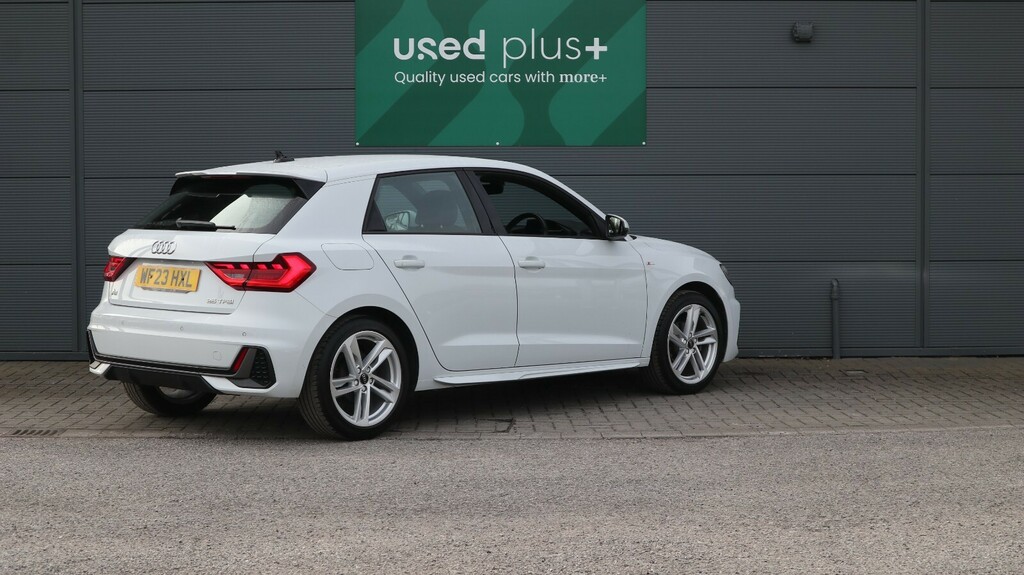 Audi A1 25 Tfsi S Line WF23HXL White #6