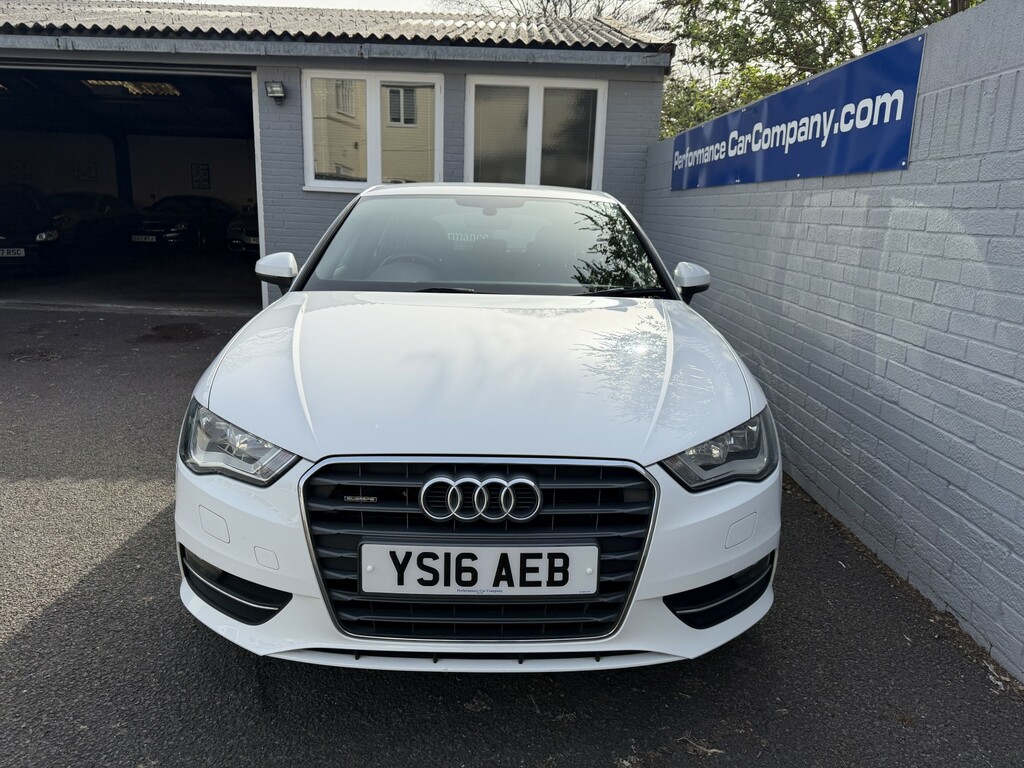 Audi A3 2.0 Tdi Sport Quattro S-tronic Fsh YS16AEB White #6