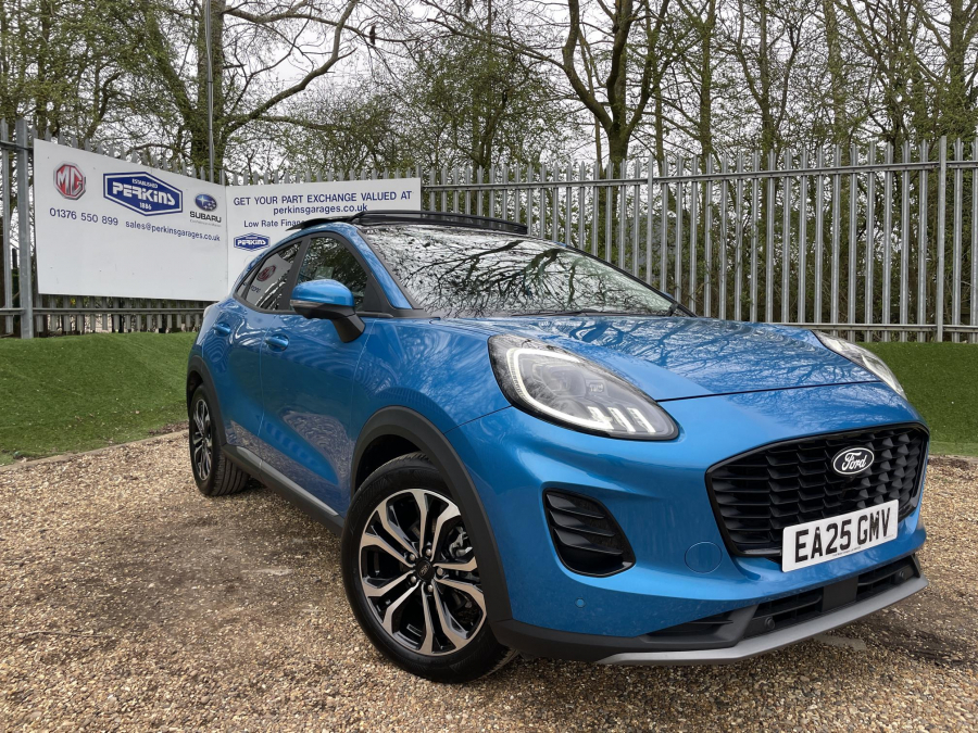 Ford Puma Titanium Auto Blue