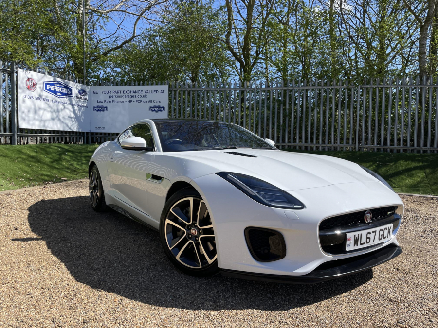 Jaguar F-Type Coupe 3.0 White