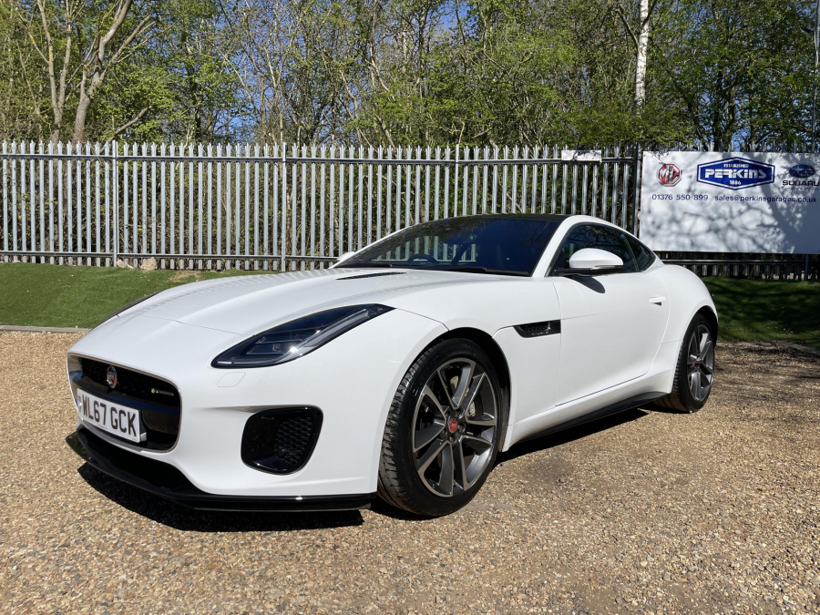 Jaguar F-Type Coupe 3.0 WL67GCK White #3