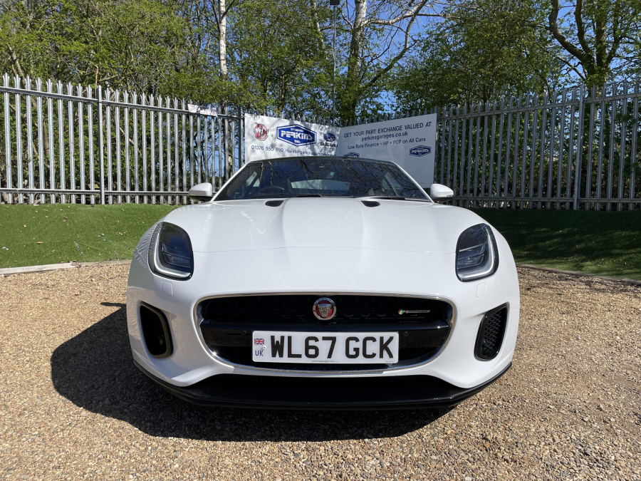 Jaguar F-Type Coupe 3.0 WL67GCK White #2