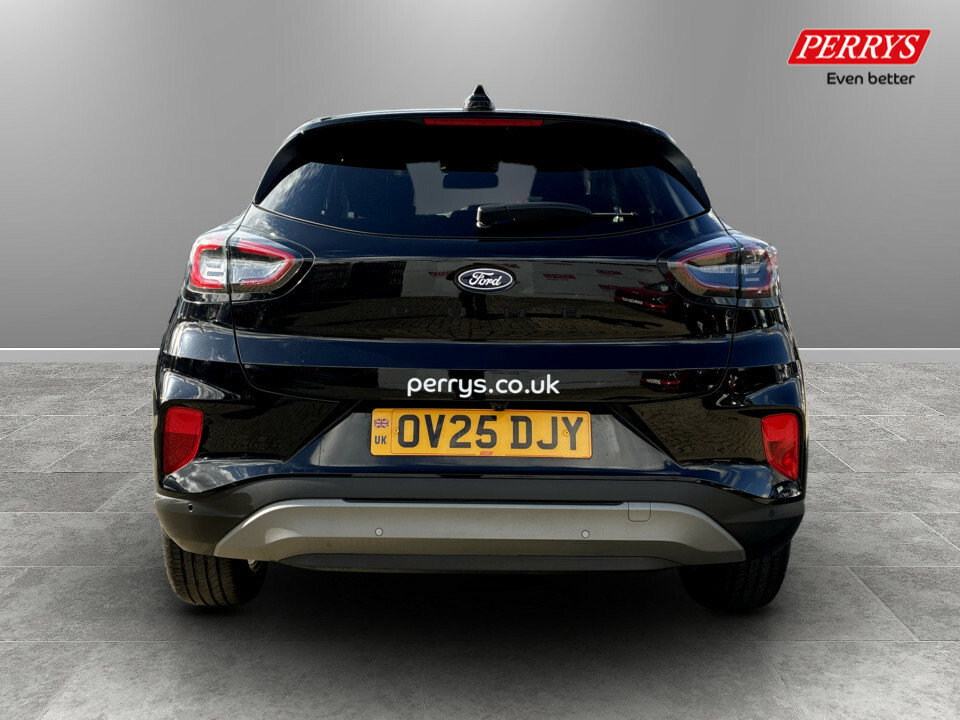 Ford Puma 1.0 Ecoboost Hybrid Mhev Titanium OV25DJY Black #6