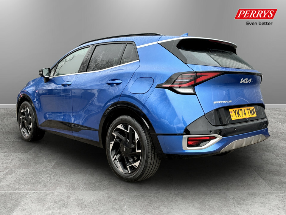 Kia Sportage 1.6T Gdi 157 48V Isg Gt-line Dct YK74TWM Blue #5