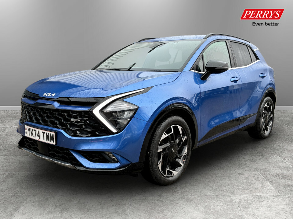 Kia Sportage 1.6T Gdi 157 48V Isg Gt-line Dct YK74TWM Blue #3