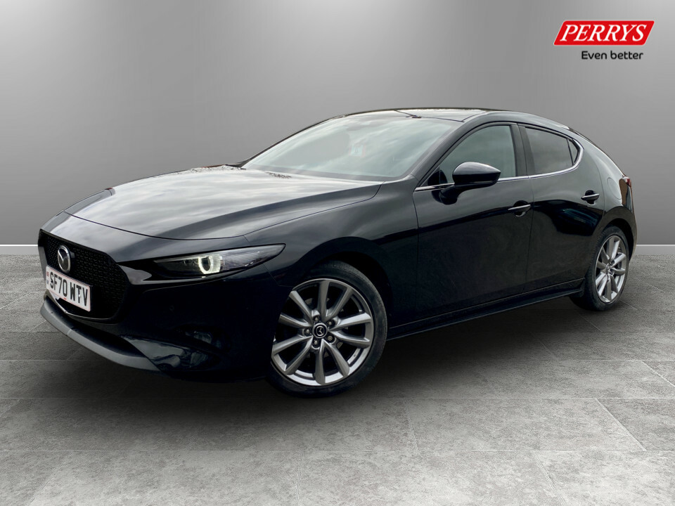 Mazda 3 2.0 Skyactiv G Mhev Sport Lux SF70WTV Black #3