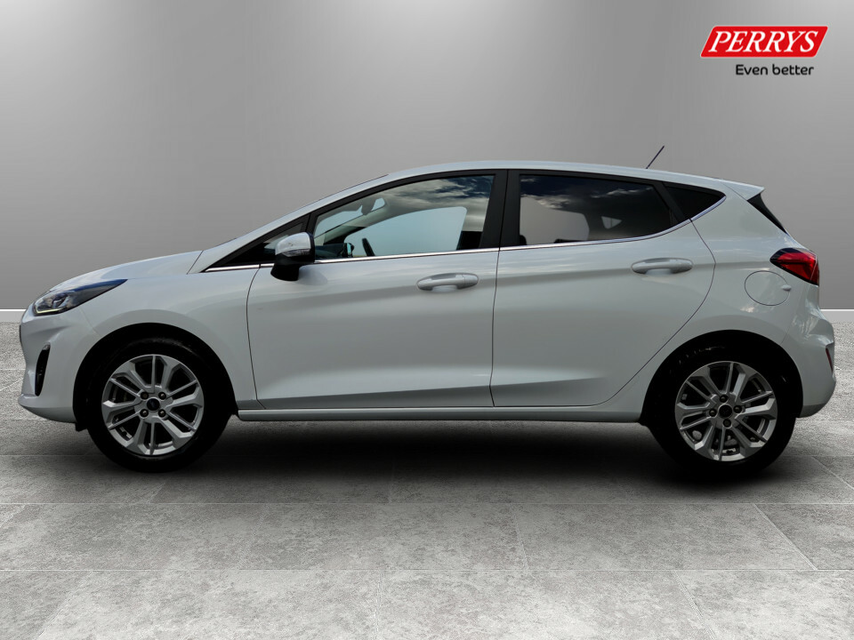 Ford Fiesta Fiesta Titanium 1.0L Ecoboost 100Ps Fwd 6-S GN23NWP White #4