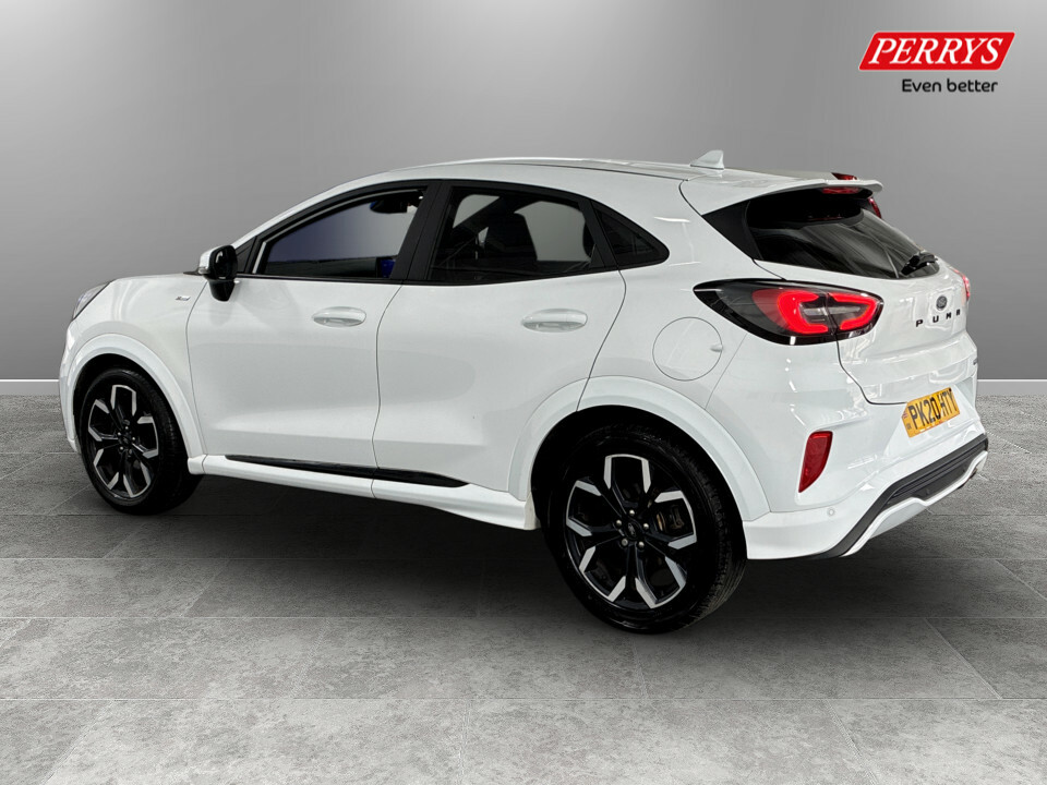 Ford Puma 1.0 Ecoboost Hybrid Mhev St-line X PK20HTY White #5