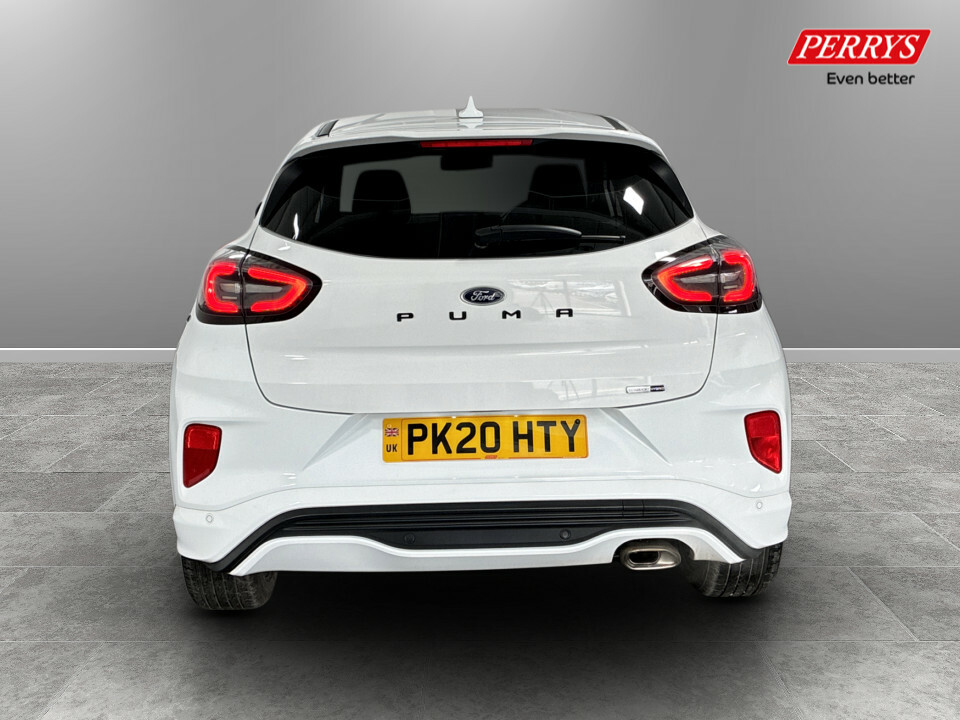 Ford Puma 1.0 Ecoboost Hybrid Mhev St-line X PK20HTY White #6