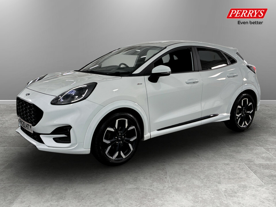 Ford Puma 1.0 Ecoboost Hybrid Mhev St-line X PK20HTY White #3