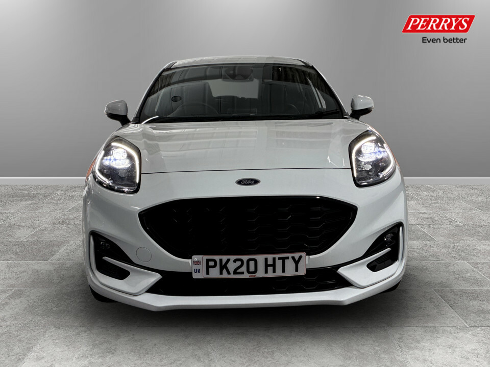 Ford Puma 1.0 Ecoboost Hybrid Mhev St-line X PK20HTY White #2