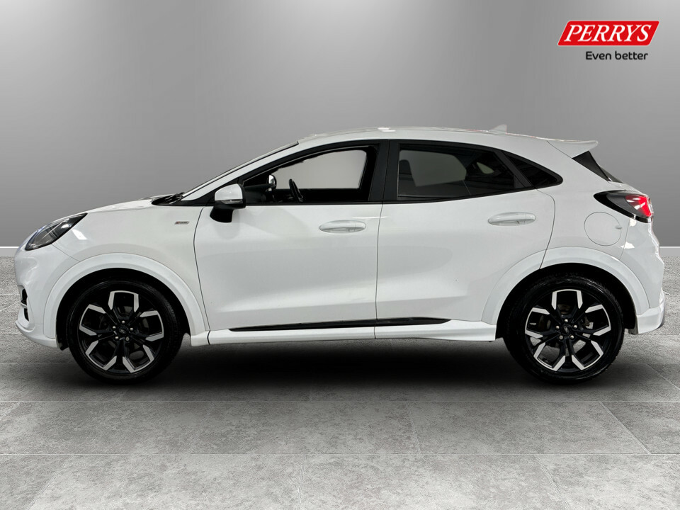 Ford Puma 1.0 Ecoboost Hybrid Mhev St-line X PK20HTY White #4