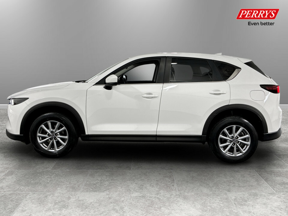 Mazda CX-5 2.0 E-skyactiv G Mhev Centre-line NA25LDV White #4