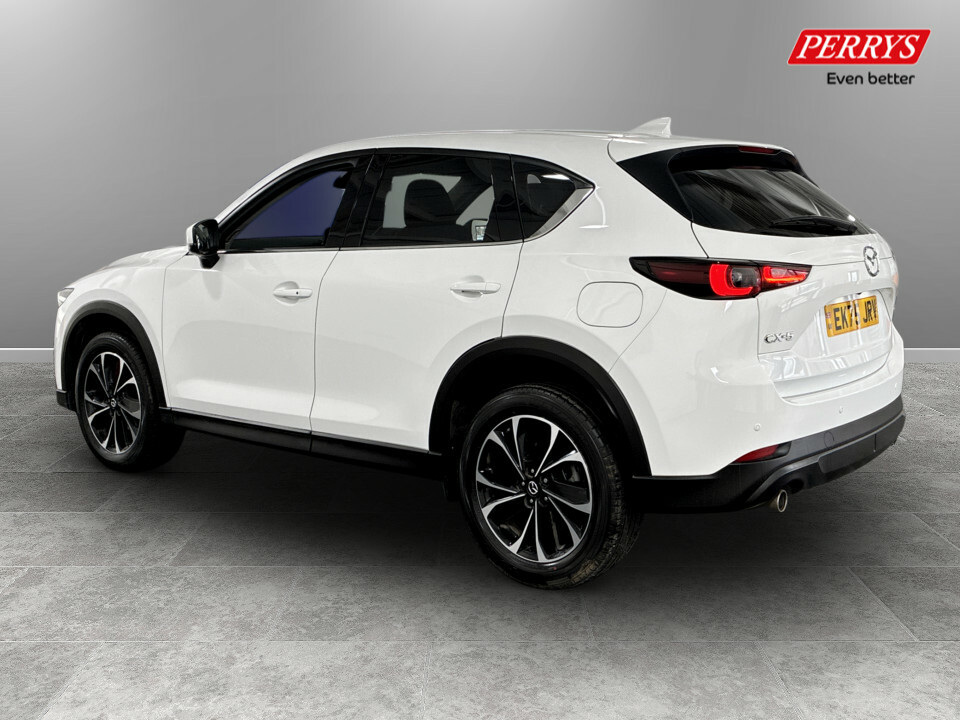 Mazda CX-5 2.0 E-skyactiv G Mhev Exclusive-line EK75JRV White #5