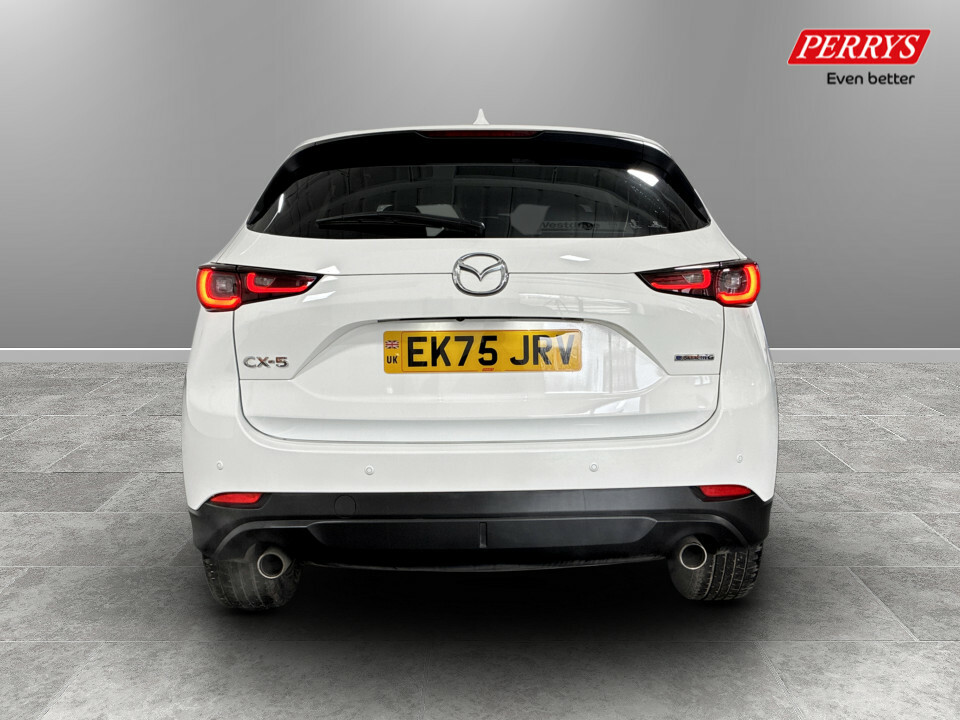 Mazda CX-5 2.0 E-skyactiv G Mhev Exclusive-line EK75JRV White #6