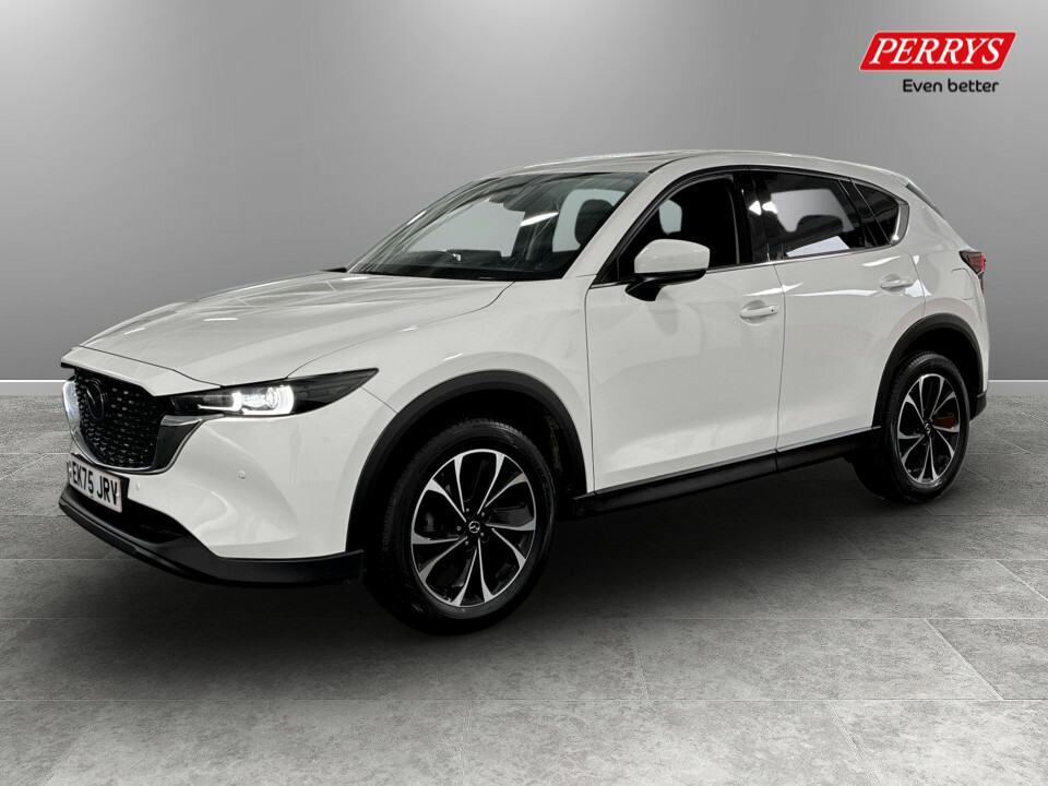 Mazda CX-5 2.0 E-skyactiv G Mhev Exclusive-line EK75JRV White #3