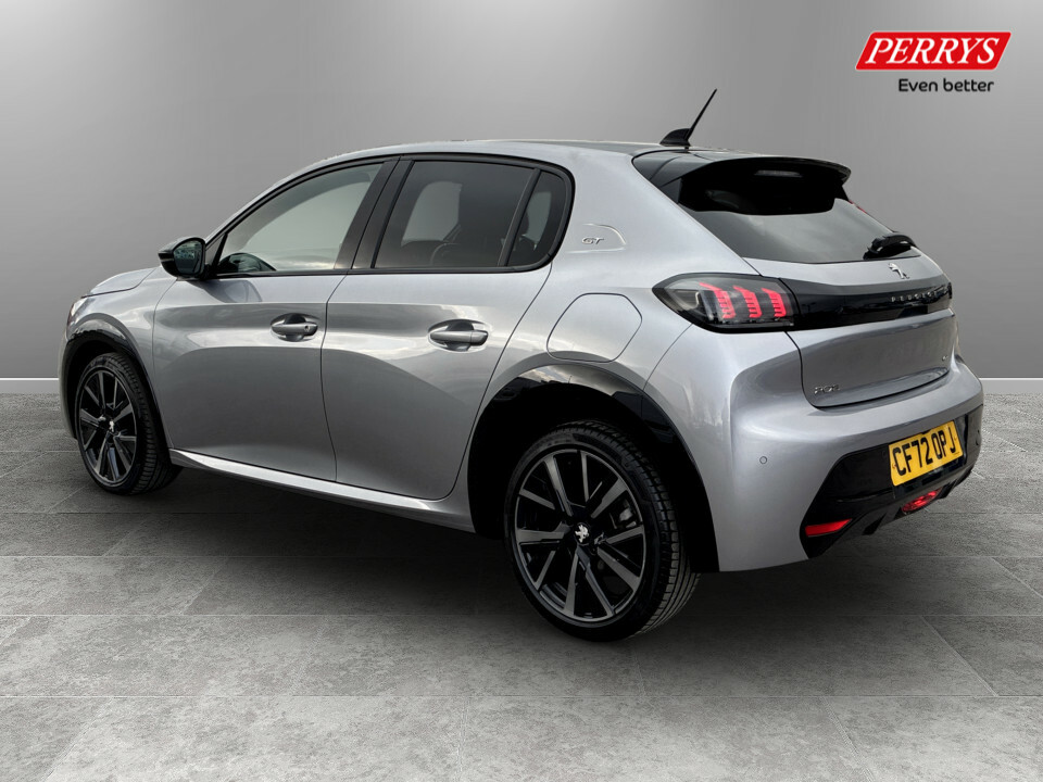 Peugeot 208 1.5 Bluehdi 100 Gt CF72OPJ Grey #5