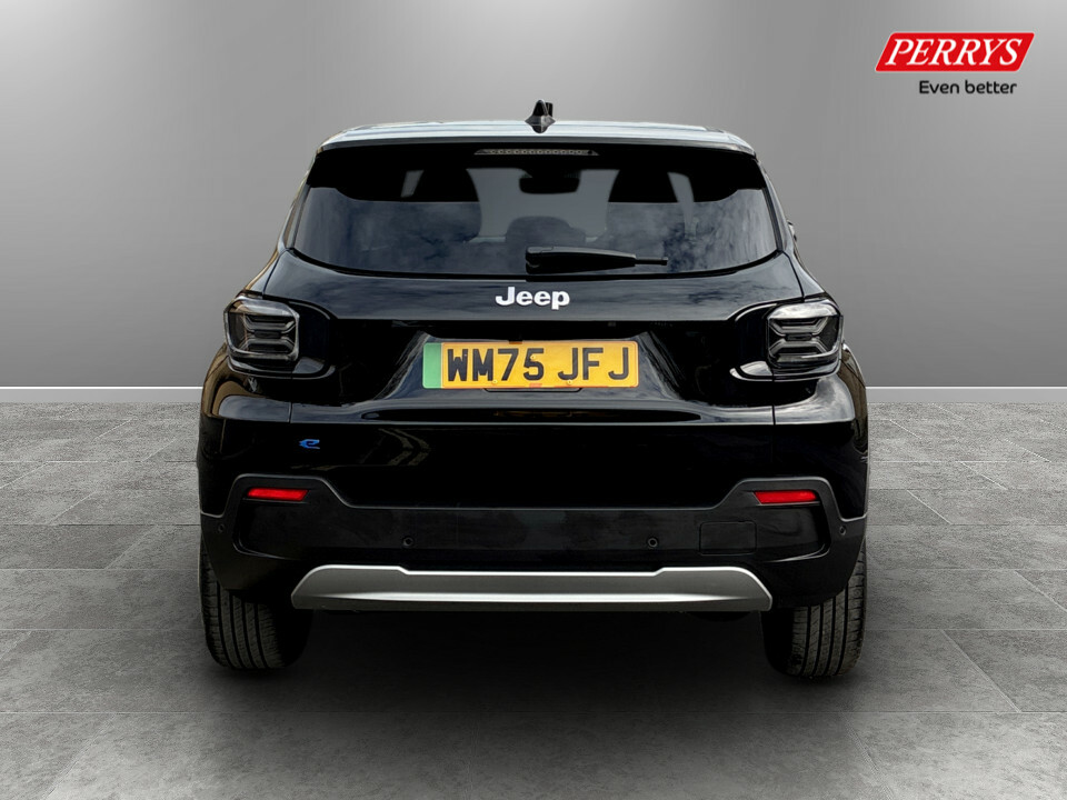 Jeep Avenger 115Kw E-summit 54Kwh WM75JFJ Black #6