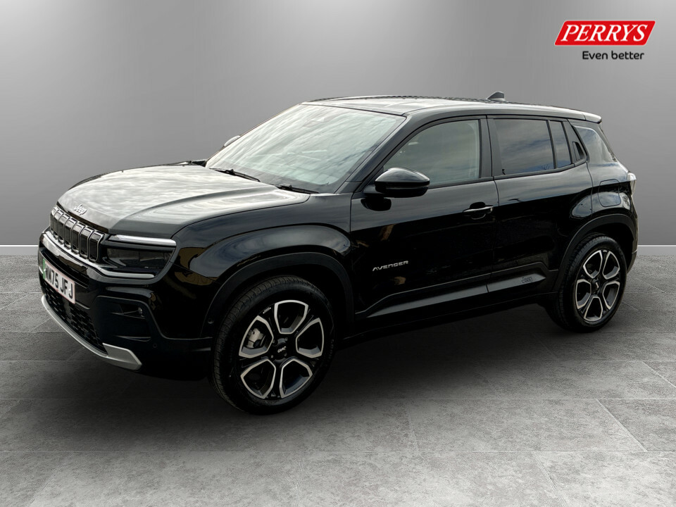 Jeep Avenger 115Kw E-summit 54Kwh WM75JFJ Black #3