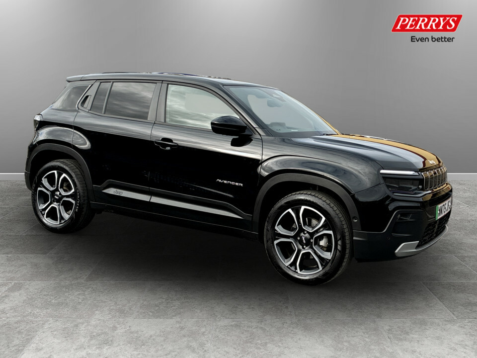 Jeep Avenger 115Kw E-summit 54Kwh Black