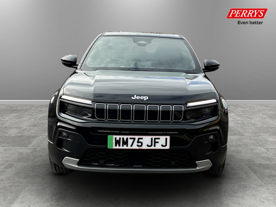 Jeep Avenger 115Kw E-summit 54Kwh WM75JFJ Black #2