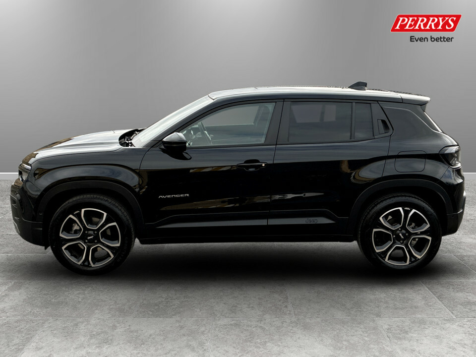 Jeep Avenger 115Kw E-summit 54Kwh WM75JFJ Black #4
