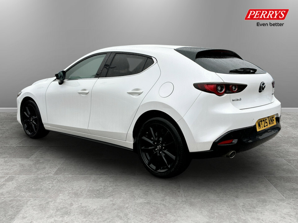 Mazda 3 2.5 E-skyactiv G Mhev 140 Homura MT25ANF White #5