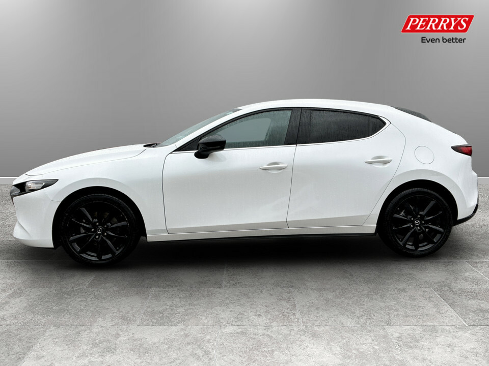 Mazda 3 2.5 E-skyactiv G Mhev 140 Homura MT25ANF White #4