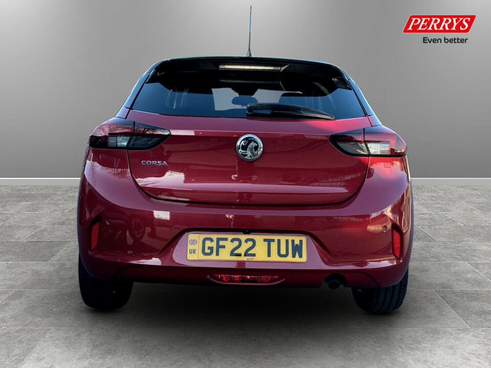 Vauxhall Corsa 1.2 Turbo Elite Edition GF22TUW Red #6