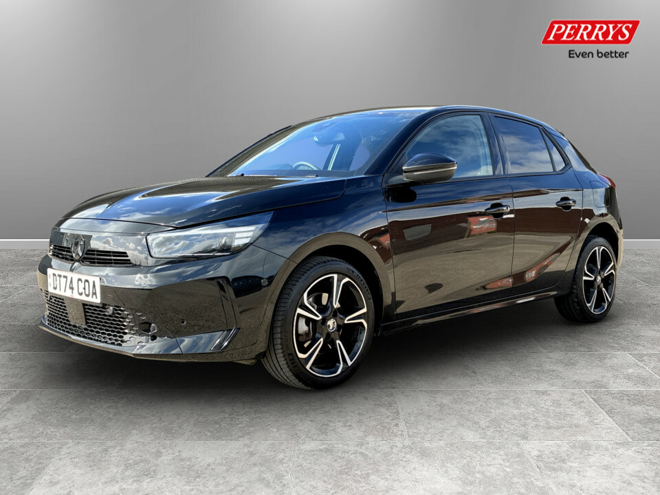 Vauxhall Corsa 1.2 Turbo Gs DT74COA Black #3
