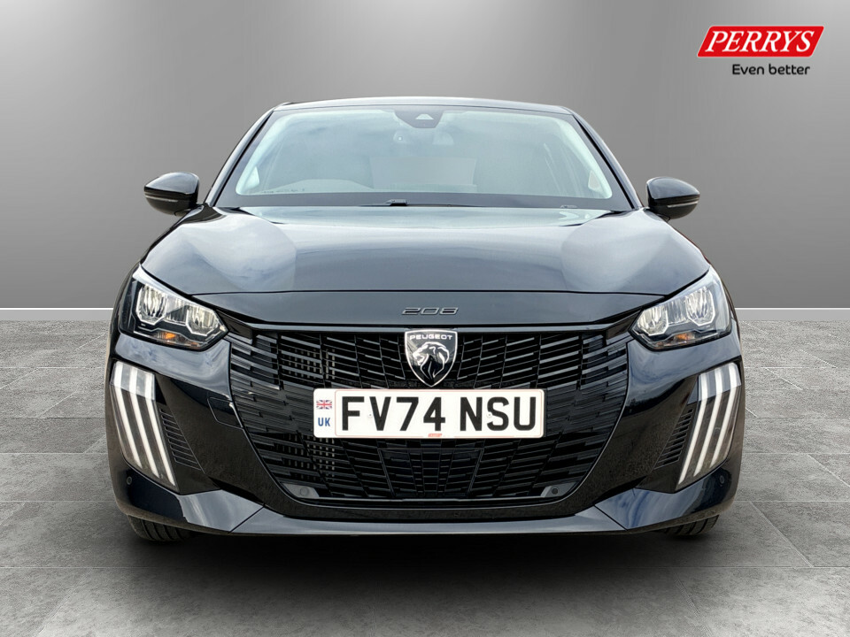 Peugeot 208 1.2 Puretech 100 Allure FV74NSU Black #2