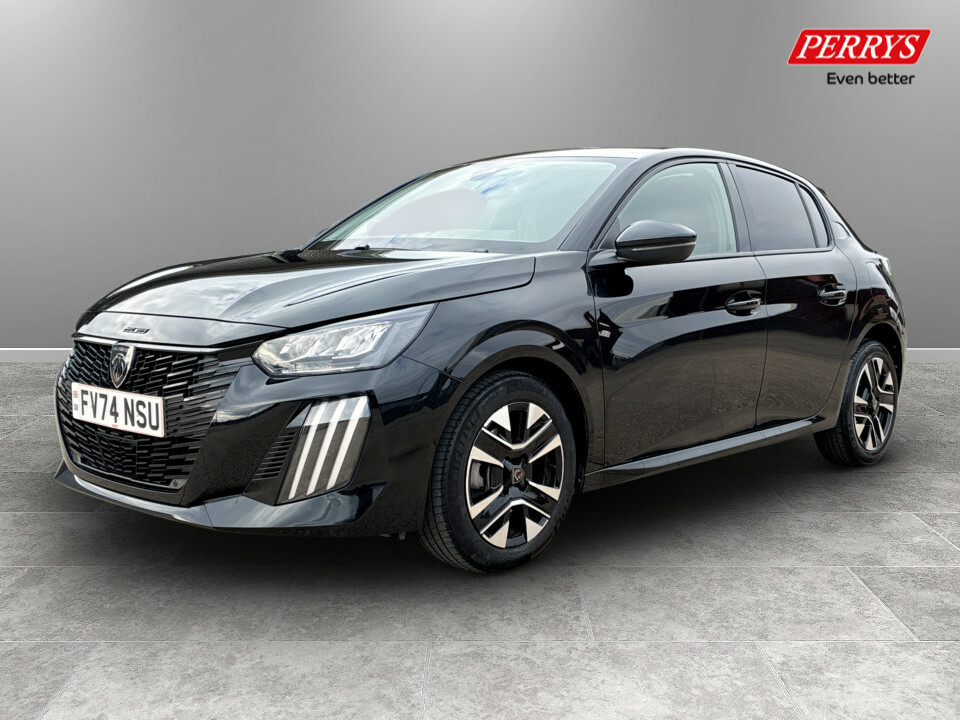 Peugeot 208 1.2 Puretech 100 Allure FV74NSU Black #3