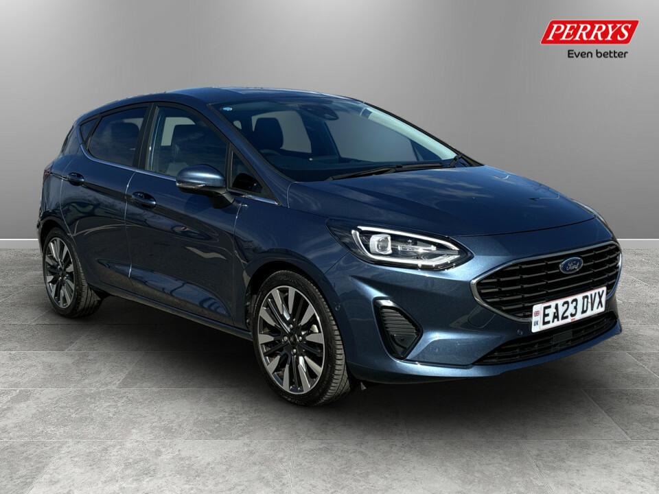 Ford Fiesta 1.0 Ecoboost Hbd Mhev 125 Titanium X Blue