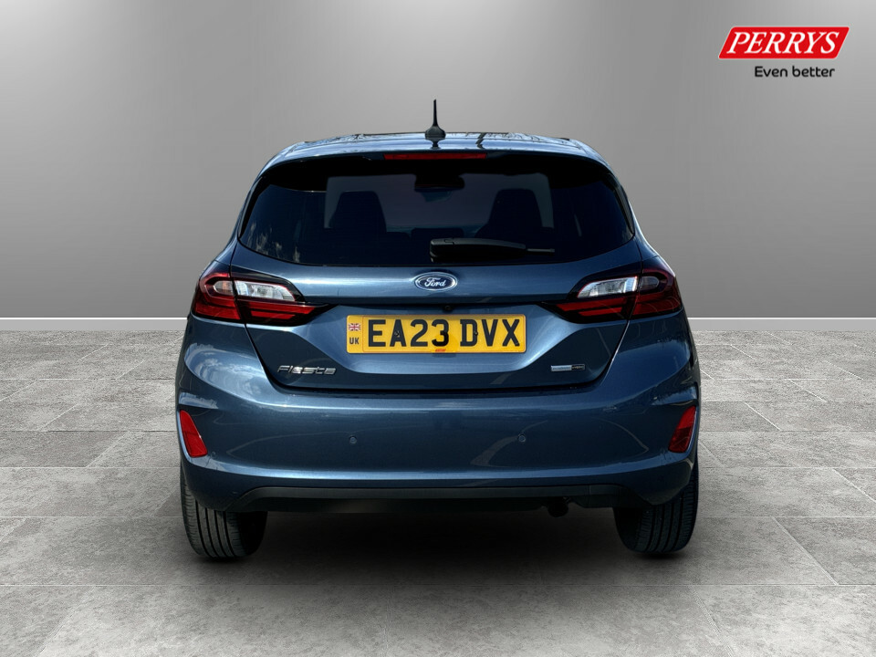 Ford Fiesta 1.0 Ecoboost Hbd Mhev 125 Titanium X EA23DVX Blue #6