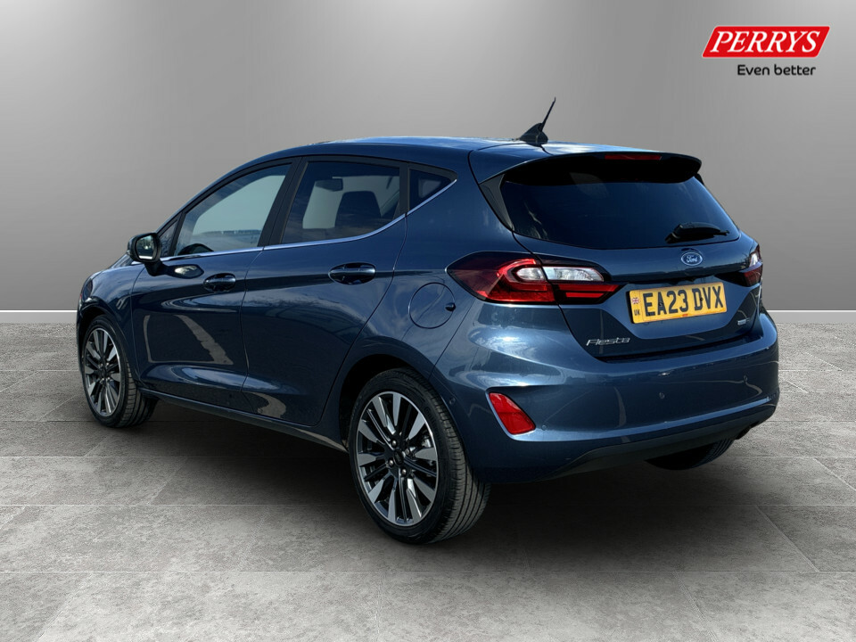 Ford Fiesta 1.0 Ecoboost Hbd Mhev 125 Titanium X EA23DVX Blue #5
