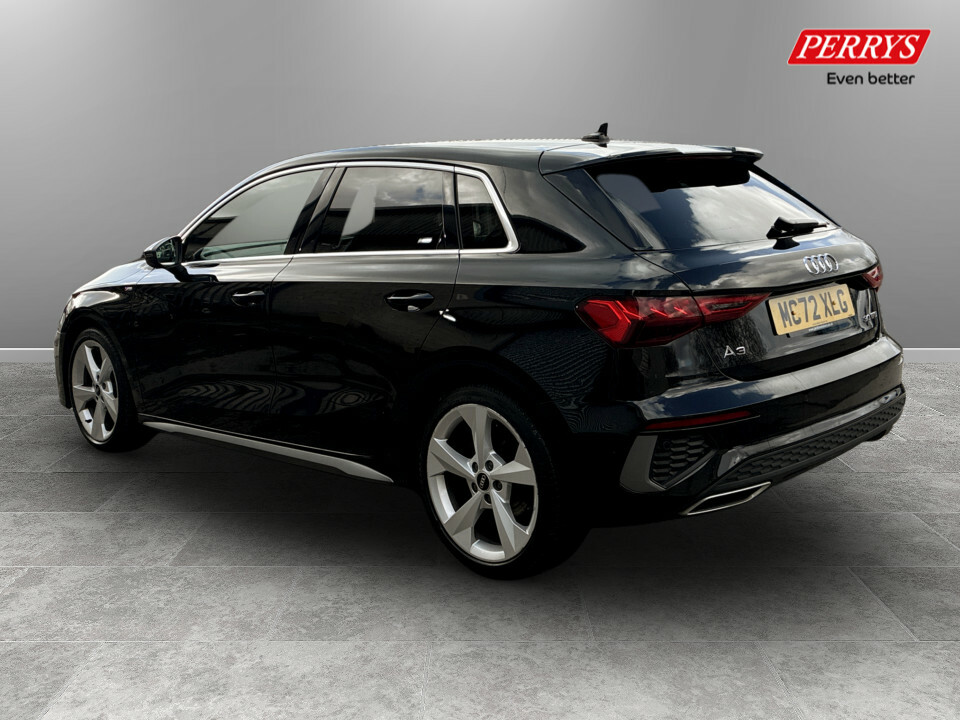 Audi A3 30 Tfsi S Line S Tronic MC72XLG Black #5