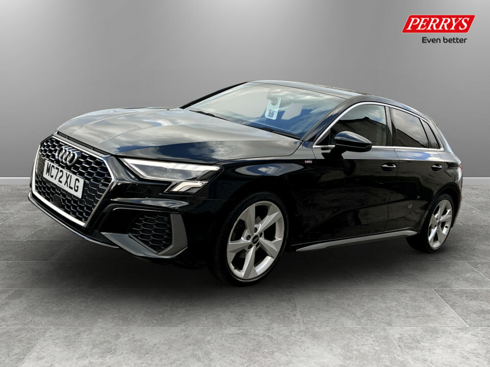 Audi A3 30 Tfsi S Line S Tronic MC72XLG Black #3