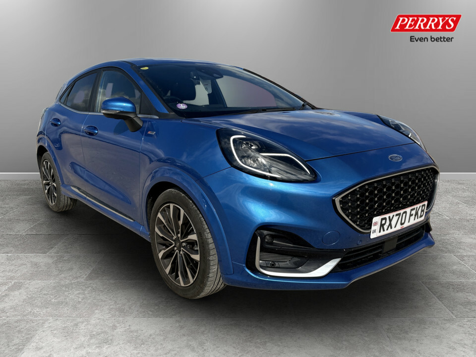 Ford Puma 1.0 Ecoboost Hybrid Mhev 155 St-line Vignale Blue