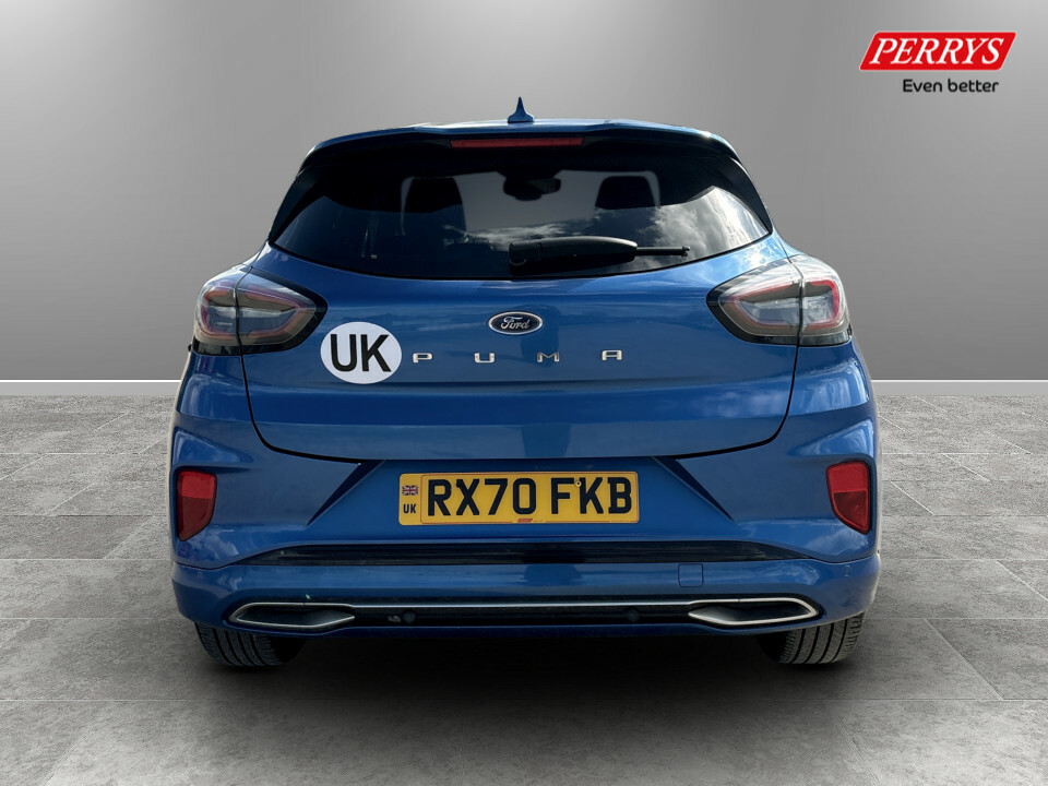 Ford Puma 1.0 Ecoboost Hybrid Mhev 155 St-line Vignale RX70FKB Blue #6