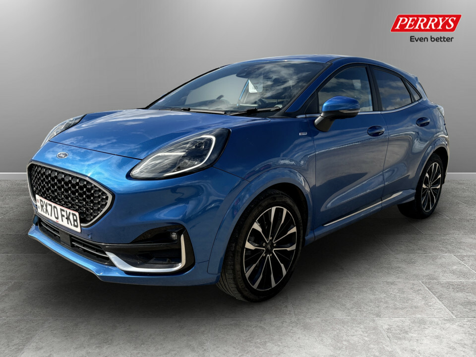 Ford Puma 1.0 Ecoboost Hybrid Mhev 155 St-line Vignale RX70FKB Blue #5