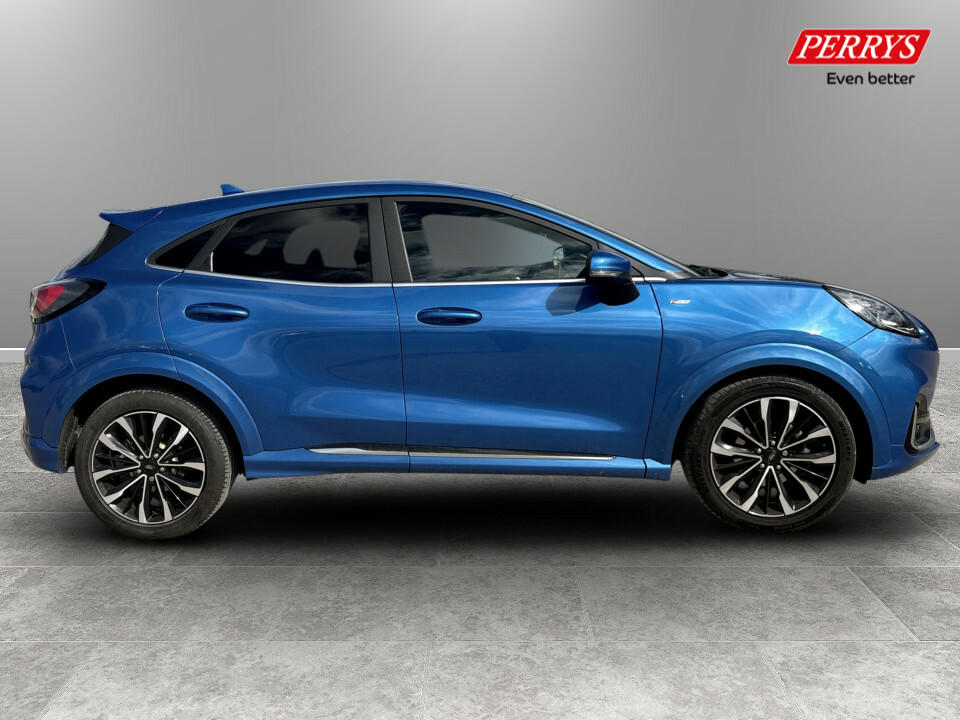 Ford Puma 1.0 Ecoboost Hybrid Mhev 155 St-line Vignale RX70FKB Blue #2