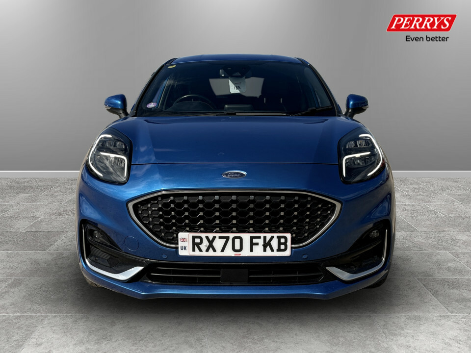 Ford Puma 1.0 Ecoboost Hybrid Mhev 155 St-line Vignale RX70FKB Blue #3