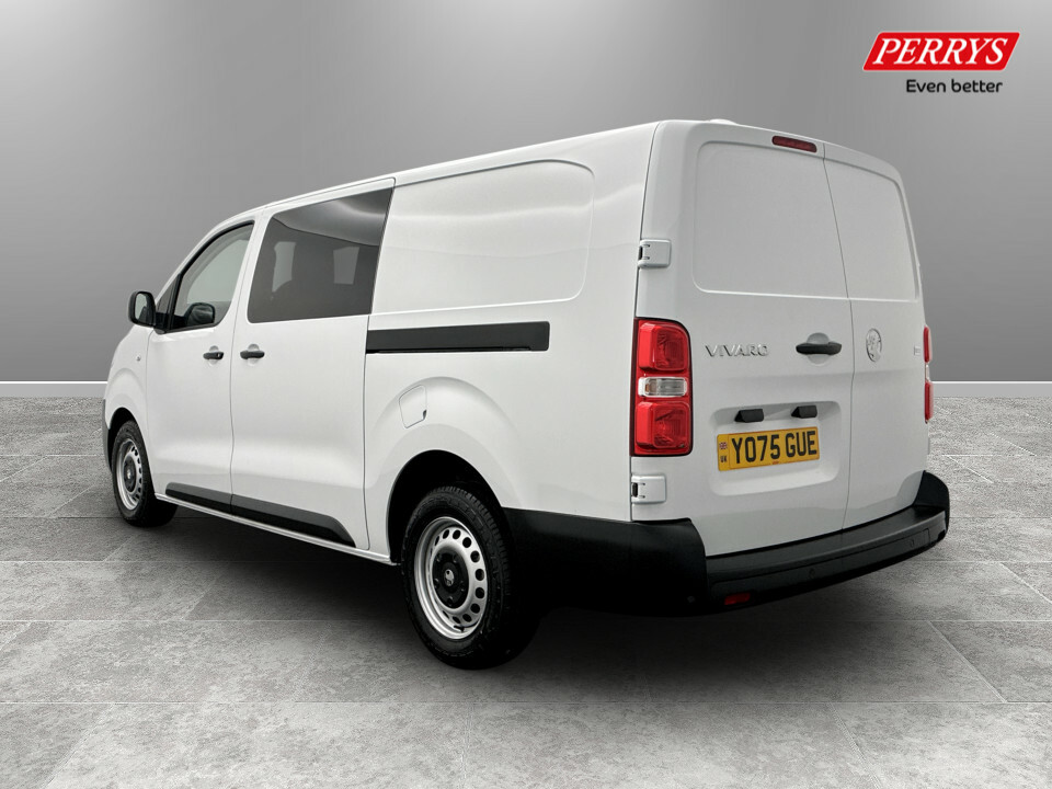 Vauxhall Vivaro 2.0 Turbo D 145 Prime H1 Double Cab White #5