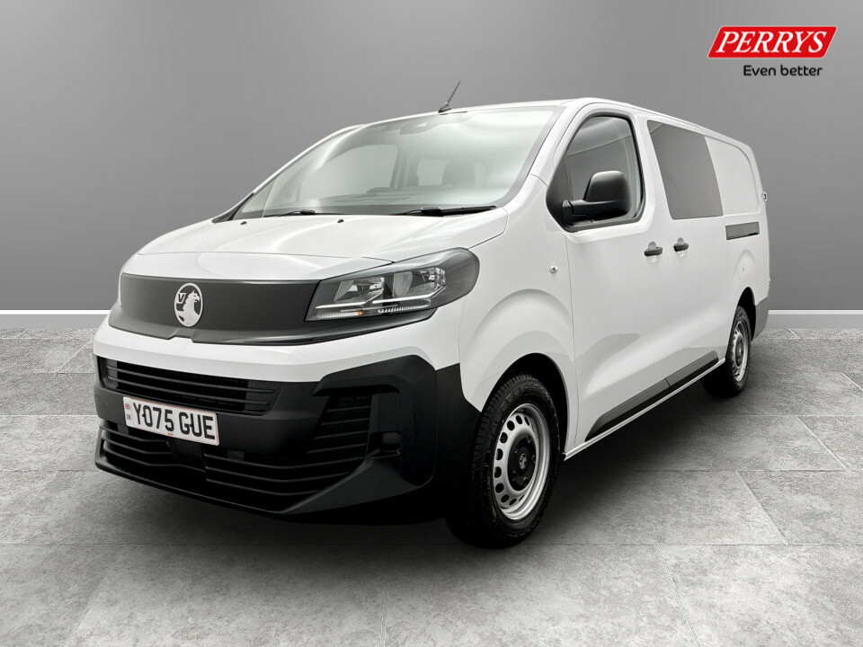 Vauxhall Vivaro 2.0 Turbo D 145 Prime H1 Double Cab White #3