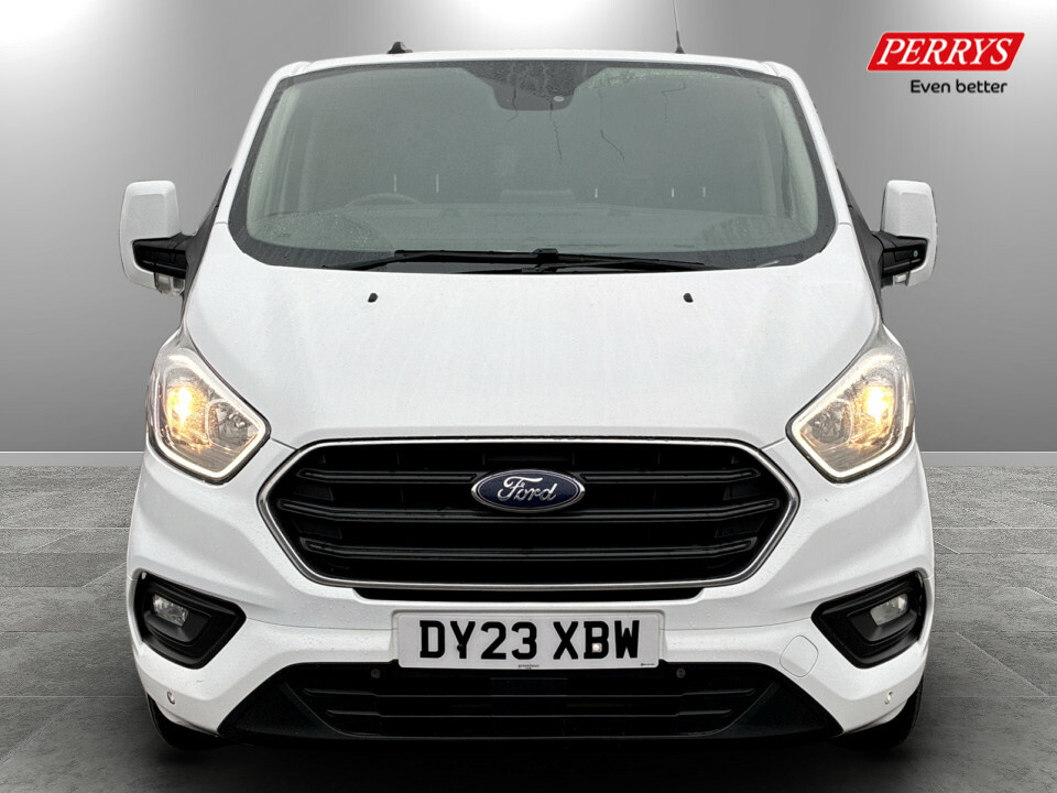 Ford Transit Custom 2.0 Ecoblue 130Ps Low Roof Dcab Limited Van DY23XBW White #2