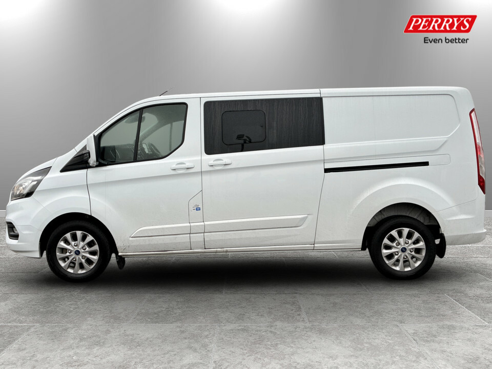 Ford Transit Custom 2.0 Ecoblue 130Ps Low Roof Dcab Limited Van DY23XBW White #4