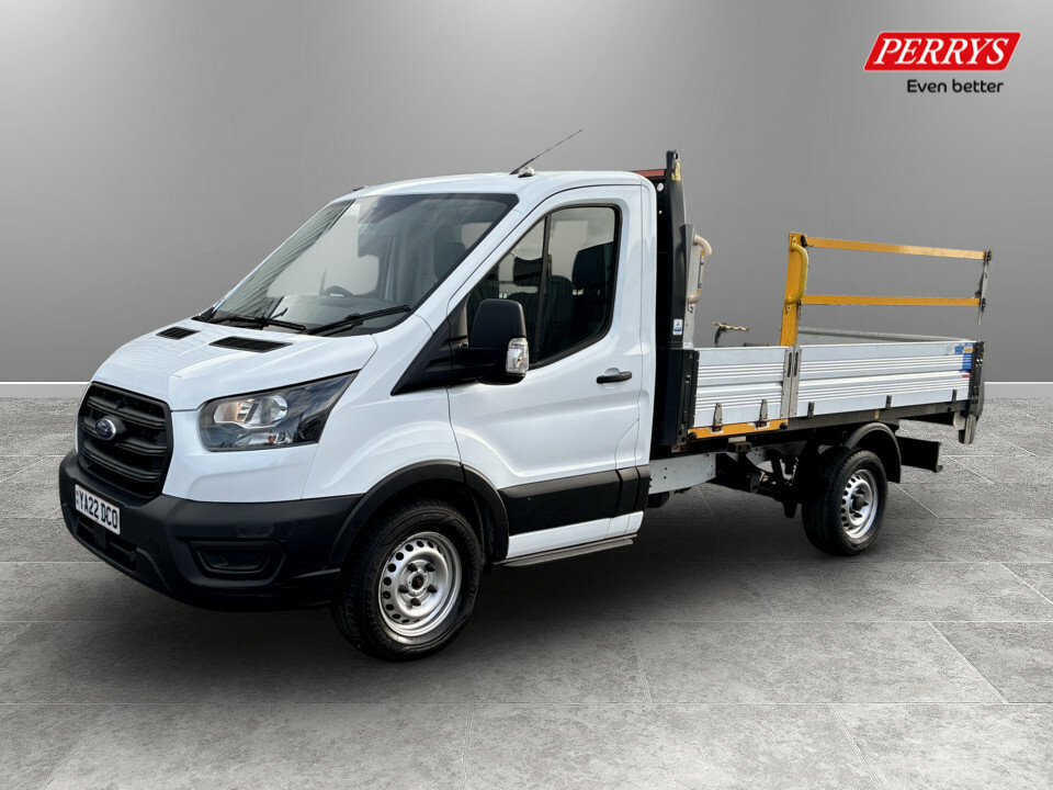 Ford Transit Custom 2.0 350 Ecoblue Leader Tipper Fw YA22DCO White #5