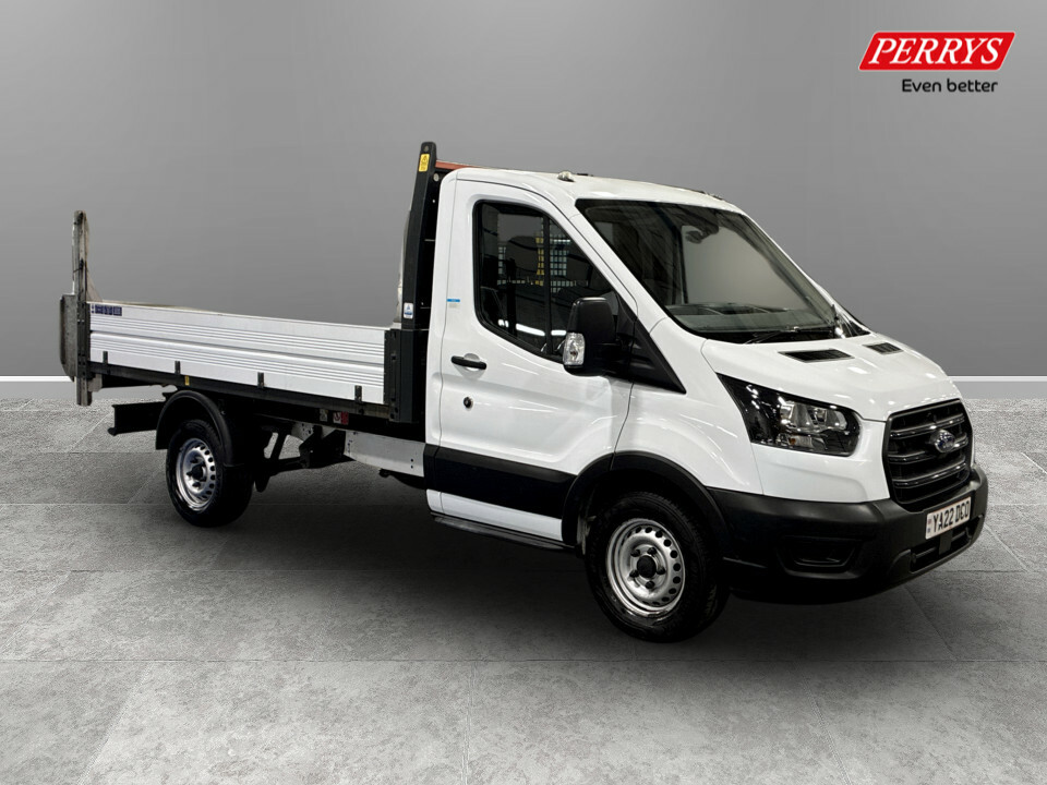 Ford Transit Custom 2.0 350 Ecoblue Leader Tipper Fw YA22DCO White #4