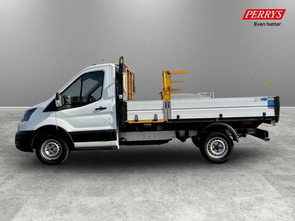 Ford Transit Custom 2.0 350 Ecoblue Leader Tipper Fw YA22DCO White #6
