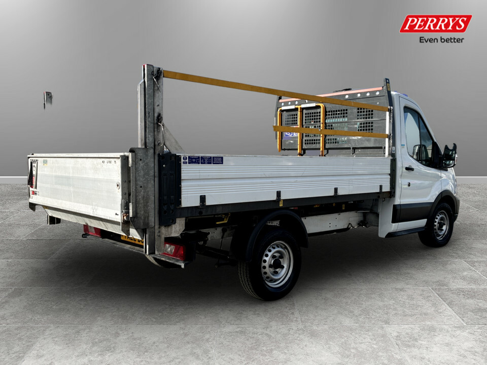 Ford Transit Custom 2.0 350 Ecoblue Leader Tipper Fw YA22DCO White #3